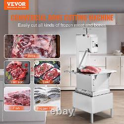 VEVOR Commercial Electric Bone Saw Machine Meat Bandsaw Cutter Heavy-Duty 2200W