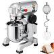 Vevor Commercial Electric Food Mixer 20qt Stand Machine Dough Mixer 3 Speed 750w