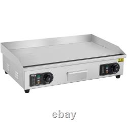 VEVOR Commercial Electric Griddle, 4400W Countertop Flat Top Grill, 122? -572? A