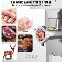 VEVOR Commercial Electric Meat Grinder 22Lb/Min 2200W Industrial Cabinet Grinder