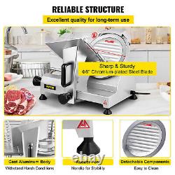 VEVOR Commercial Electric Meat Slicer 8 Food cutter 240W Frozen Deli slicer