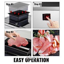 VEVOR Commercial Electric Meat Slicer Cutting Machine Cutter Slicer 331 Lbs/H