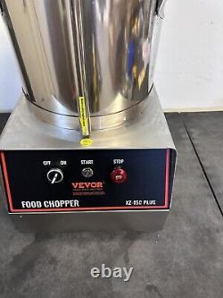 VEVOR Commercial Food Processor 15L Stainless Steel Food Cutter Chopper 1400W