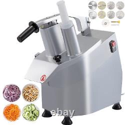 VEVOR Commercial Food Processor Cheese Vegetable Cutter with 7 Disks CE Approved