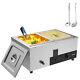Vevor Commercial Food Warmer 2x12qt Electric Bain Marie Steam Table Buffet Pan
