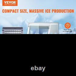 VEVOR Commercial Ice Maker, 90lbs/24H, Ice Maker Machine, 45 Ice Cubes in 12-15