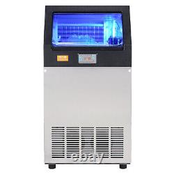 VEVOR Commercial Ice Maker Freestanding Cabinet Machine 100 lbs/24H 55 Ice Cubes