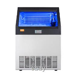 VEVOR Commercial Ice Maker Freestanding Cabinet Machine 200 lbs/24H 90 Ice Cubes