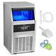 Vevor Commercial Ice Maker Freestanding Cabinet Machine 90lbs/24h 45 Ice Cubes