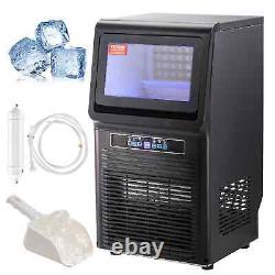 VEVOR Commercial Ice Maker Machine 70lbs/24H 12lbs Capacity Freestanding Cabinet