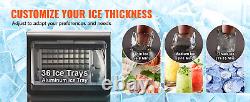 VEVOR Commercial Ice Maker Machine 70lbs/24H 12lbs Capacity LED Digital Display