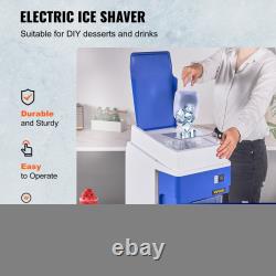 VEVOR Commercial Ice Shaver 265/661LBS/Hr Ice Crusher Snow Cone Machine 650/300W