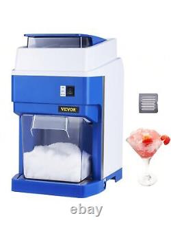 VEVOR Commercial Ice Shaver Crusher 265lbs Per Hour Electric Snow Cone Maker