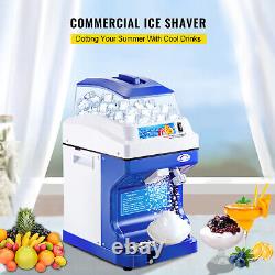 VEVOR Commercial Ice Shaver Ice Shaving Machine Crusher Snow Cone Maker 200KG/H