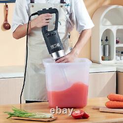 VEVOR Commercial Immersion Blender 500W 12 Heavy Duty Hand Mixer Variable Speed