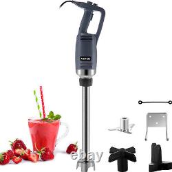 VEVOR Commercial Immersion Blender Electric Hand Mixer Variable Speed 500W 300mm