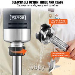 VEVOR Commercial Immersion Blender Heavy Duty Hand Mixer 750W Variable Speed