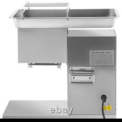 VEVOR Commercial Meat Cutter Machine 1100 LB/H 3mm Stainless Steel with Pulley 6