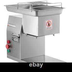 VEVOR Commercial Meat Cutter Machine 1100 LB/H 3mm Stainless Steel with Pulley 6