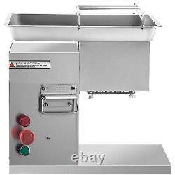 VEVOR Commercial Meat Cutting Machine 250KG/H Meat Slicer Cutter With 3mm Blade