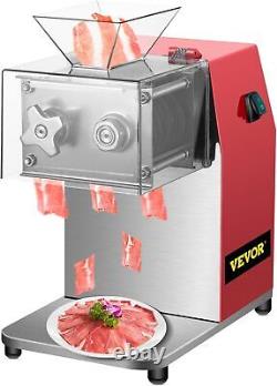 VEVOR Commercial Meat Cutting Machine, 551 Lbs/H 850W Meat Shredding Machine