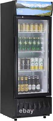 VEVOR Commercial Merchandiser Refrigerator, 6.8 Cu. Ft / 195L Beverage Refrigerat