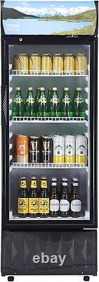 VEVOR Commercial Merchandiser Refrigerator, 6.8 Cu. Ft / 195L Beverage Refrigerat