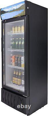 VEVOR Commercial Merchandiser Refrigerator, 6.8 Cu. Ft / 195L Beverage Refrigerat