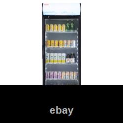 VEVOR Commercial Merchandiser Refrigerator, Customizable Lightbox