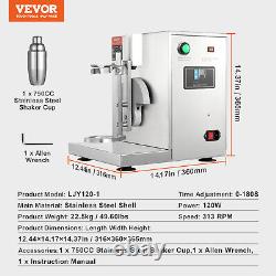 VEVOR Commercial Milk Tea Shaker Electric Bubble Boba Milk Tea Mixer Single Cup