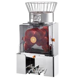 VEVOR Commercial Orange Juicer Machine 120W Automatic Juice Squeezer Extractor