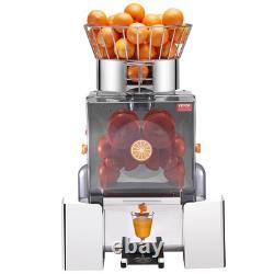 VEVOR Commercial Orange Juicer Machine 120W Automatic Juice Squeezer Extractor