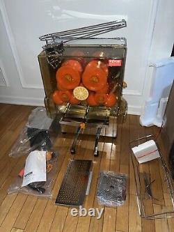 VEVOR Commercial Orange Juicer Machine 120W Juice Squeezer Extractor Filter Box