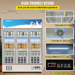 VEVOR Commercial Refrigerator, (35 cu. Ft. Triple Swing Door)