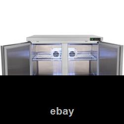 VEVOR Commercial Refrigerator, 48 Worktop Undercounter Refrigerator, 12.85 Cu