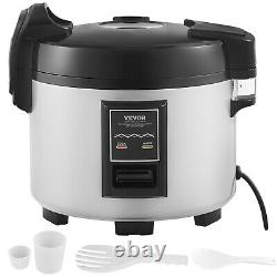 VEVOR Commercial Rice Cooker 70-Cup Non-Stick Pot 15L 12H Warm Keep Restaurant