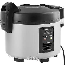 VEVOR Commercial Rice Cooker 70-Cup Non-Stick Pot 15L 12H Warm Keep Restaurant