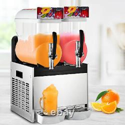 VEVOR Commercial Slush Machine 30L Daiquiri Machine Frozen Drink Slush Machine