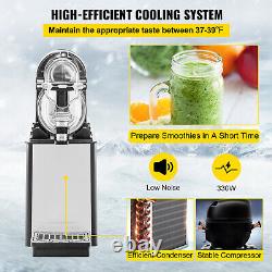 VEVOR Commercial Slush Machine 3L Frozen Drink Machine Smoothie Maker 0.79 Gal