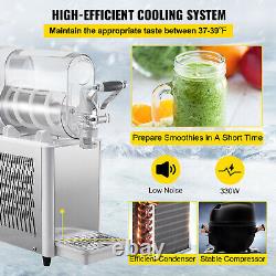 VEVOR Commercial Slush Machine 3L Frozen Drink Slushy Machine Smoothie 0.79 Gal