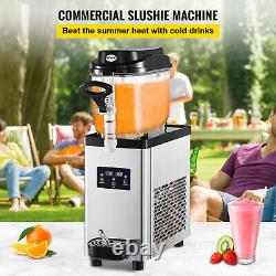 VEVOR Commercial Slush Machine 6L Frozen 25 Cups Drink Daiquiri Slushy Machine