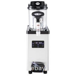 VEVOR Commercial Slushy Machine, 6L/1.6 Gallons 25 Cups Single-Bowl, 300W 110V