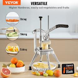 VEVOR Commercial Vegetable Chopper with 4 Blades Fruits Dicer