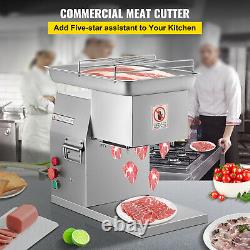 VEVOR Electric Commercial 250KG Output Meat Cutting Machine Meat Cutter Slicer