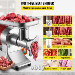 VEVOR Electric Meat Grinder Commercial 550lbs/h 850W Sausage Maker Meat Mincer