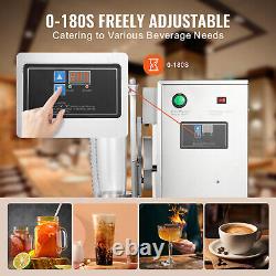 VEVOR Electric Milk Tea Shaker 120W Commercial Bubble Boba Tea Shaking Machine