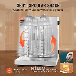 VEVOR Electric Milk Tea Shaker 120W Commercial Bubble Boba Tea Shaking Machine