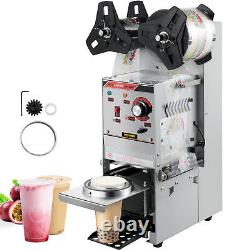 VEVOR Electric Semi-automatic Bubble Tea Cup Sealer Commercial Sealing Machine
