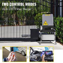 VEVOR Electric Sliding Gate Opener 3300LBS Automatic 4 Remote APP Control