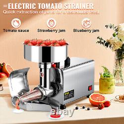 VEVOR Electric Tomato Press Commercial Tomato Strainer Milling Machine SUS 370W